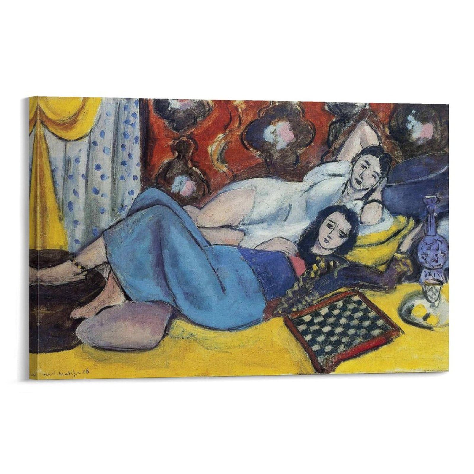 Henri Matisse アンリ・マティス Portrait of Madame Matisse. The Green Line - Henri Matisse